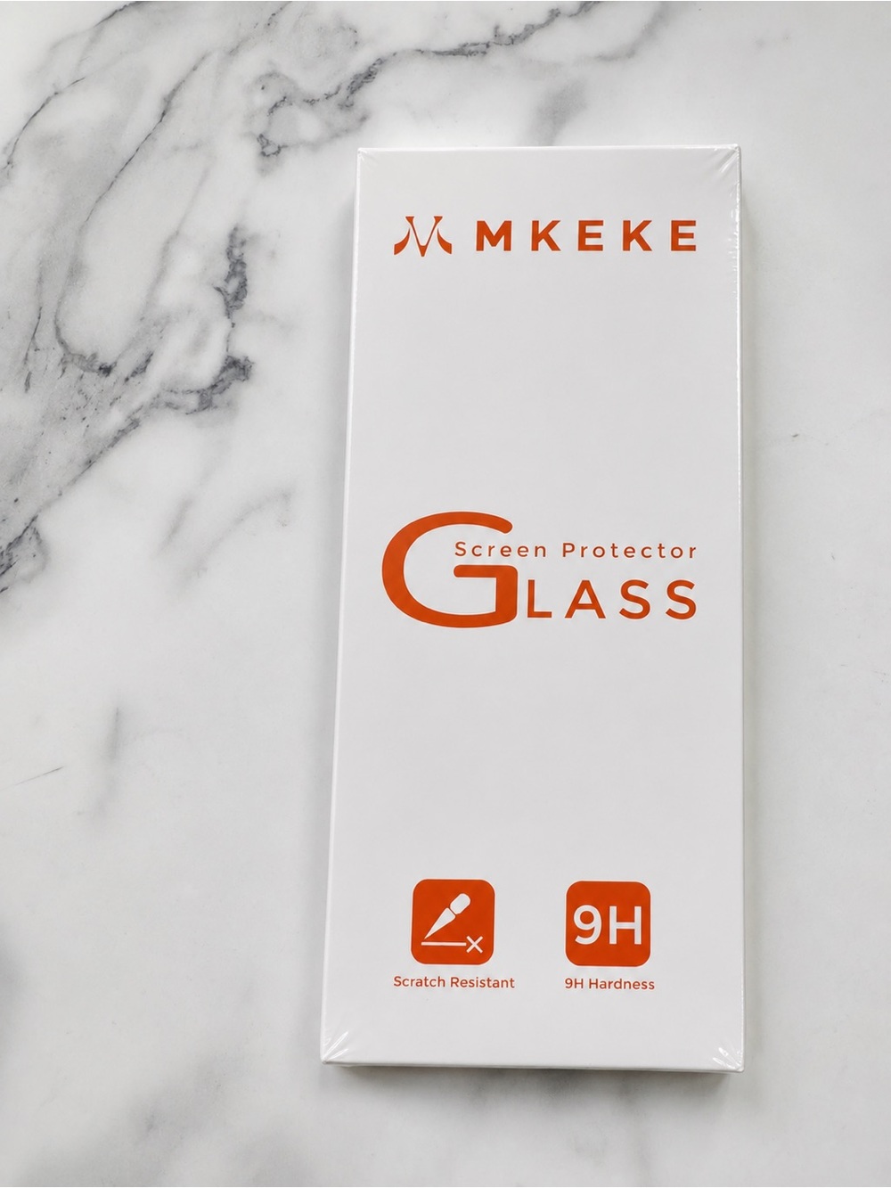 For IPhone 16/17 White Tempered Glass Screen Protector - 9H Scratch Resistant